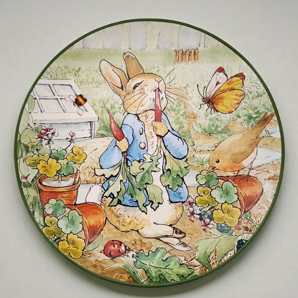 Williams Sonoma Peter Rabbit Collection Set 4 Salad Plates 8" - Picture 8 of 11